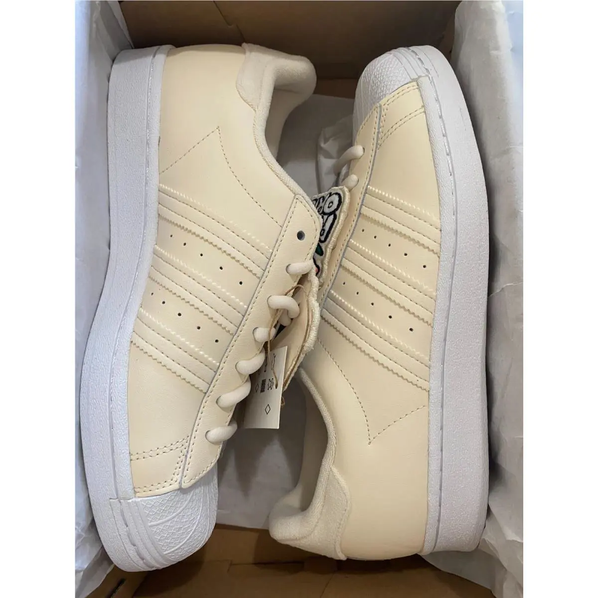 Adidas shoes - SUPERSTAR - SUPERSTAR - GW0592 - Beige/White 15
