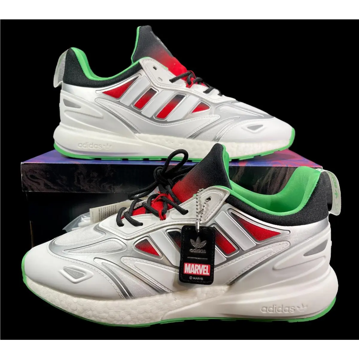 Adidas shoes - adidas ZX 2K - GX1205 - White 6