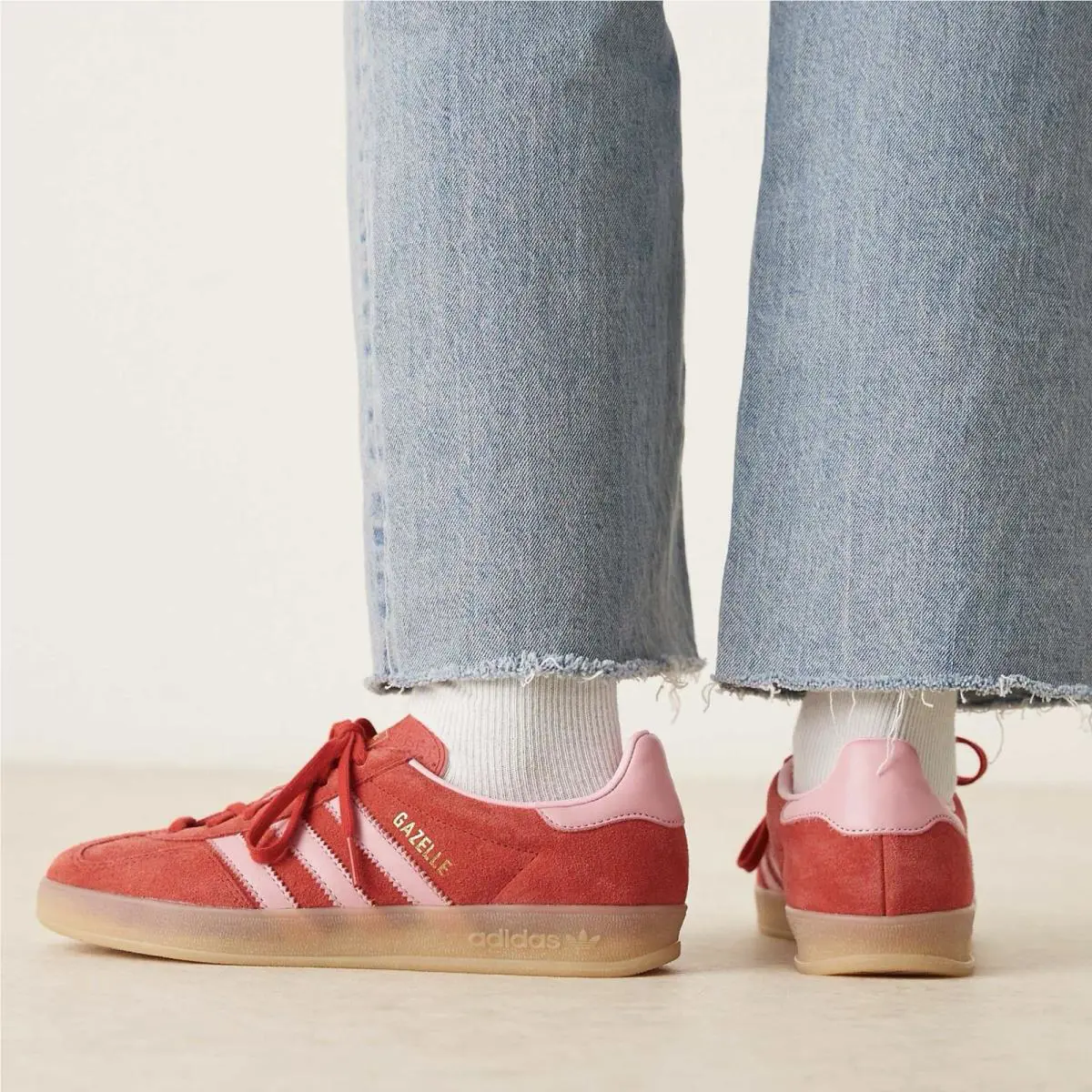 Adidas shoes - Adidas Originals Gazelle Indoor - Originals Gazelle Indoor - Adidas Womens Sneakers - Red 2