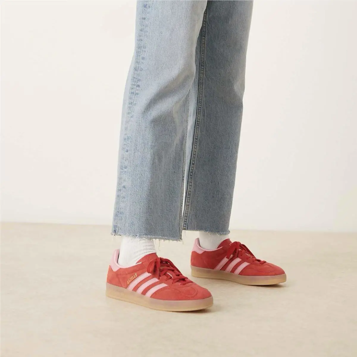 Adidas shoes - Adidas Originals Gazelle Indoor - Originals Gazelle Indoor - Adidas Womens Sneakers - Red 4