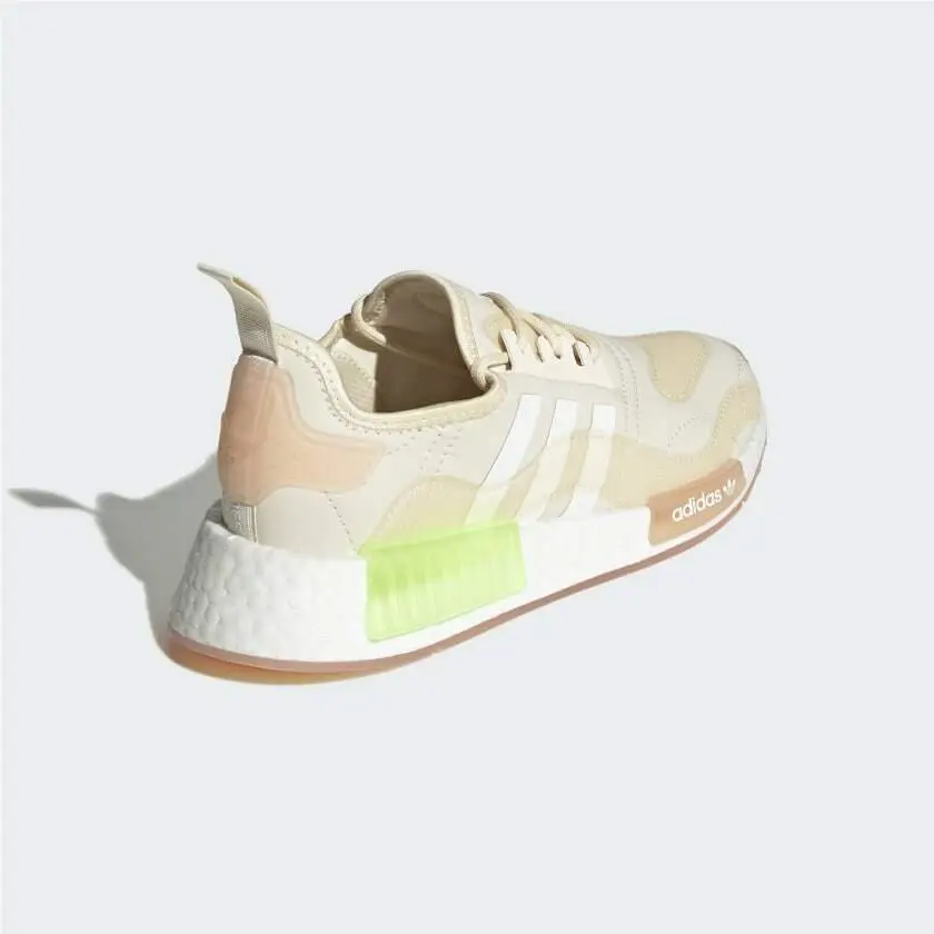 Adidas shoes - adidas NMD R1 - NMD - GZ9281 - Wonder White/Green 3
