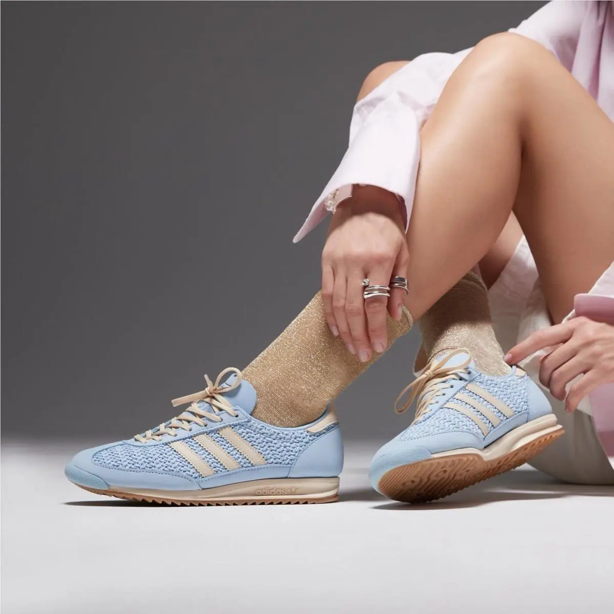 Adidas shoes - Adidas Originals SL 72 OG - Blue 2