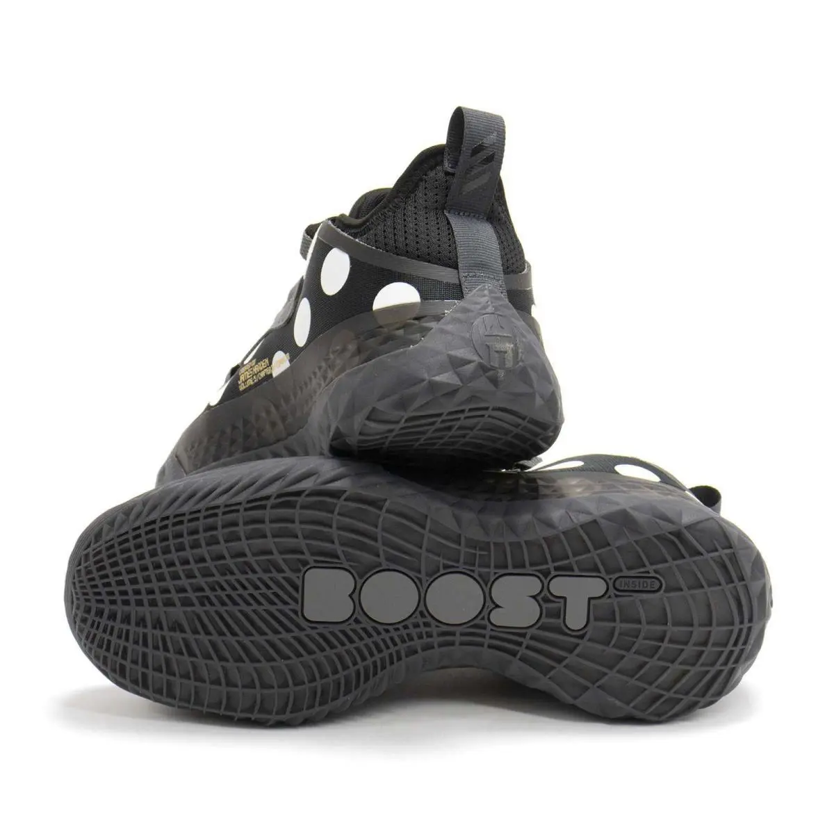 Adidas shoes - adidas Harden Vol 5 Futurenatural Polka Dot - H68597 - Black 3