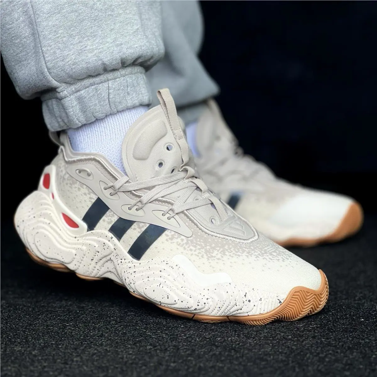 Adidas shoes - Adidas Trey Young 3 - Trey Young - Adidas Trey Young - Beige 2