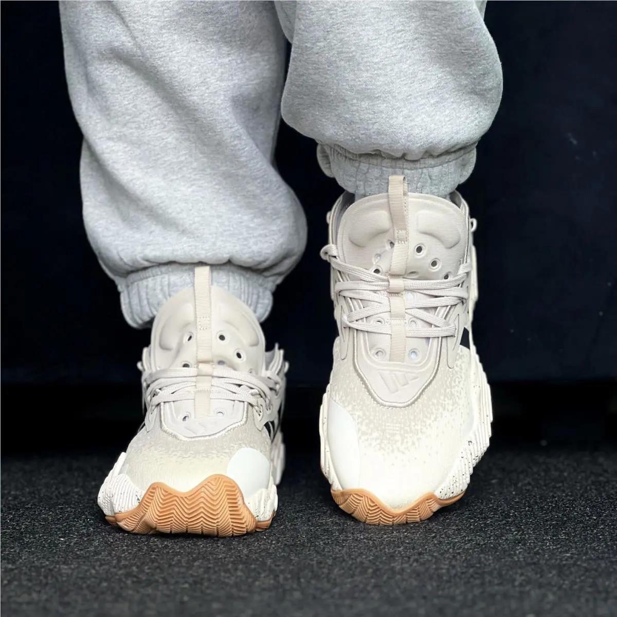 Adidas shoes - Adidas Trey Young 3 - Trey Young - Adidas Trey Young - Beige 3
