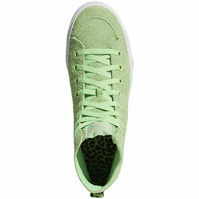 Adidas shoes - NIZZA HI RFS - NIZZA RFS - Green/ White/ Pink 1