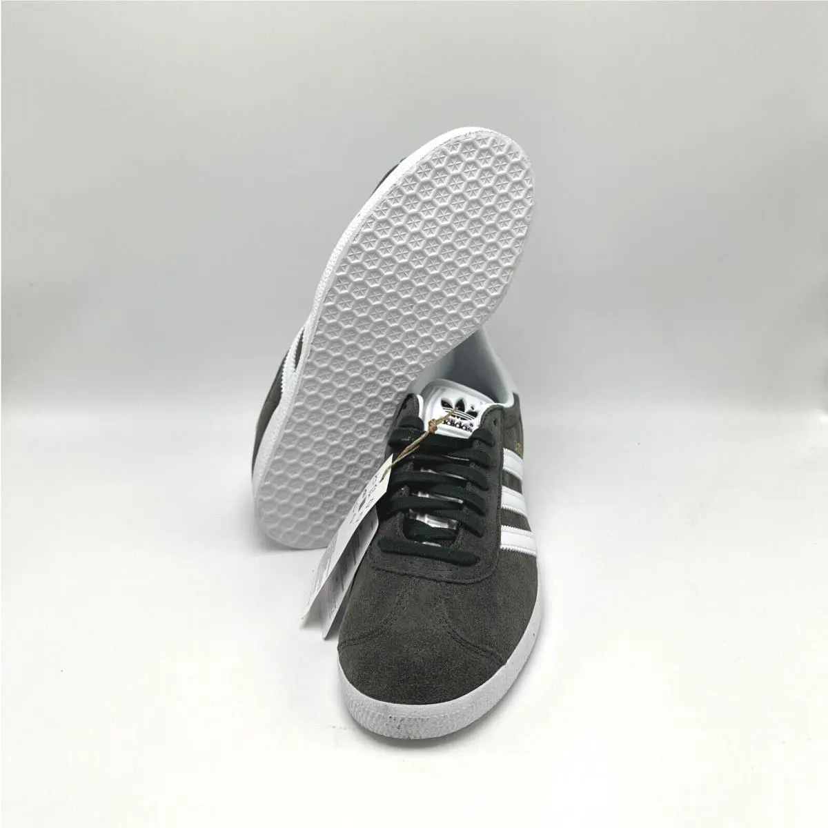 Adidas shoes - adidas Gazelle - Gazelle - BB5480 - SOLID GREY/WHITE/GOLD METALLIC 10