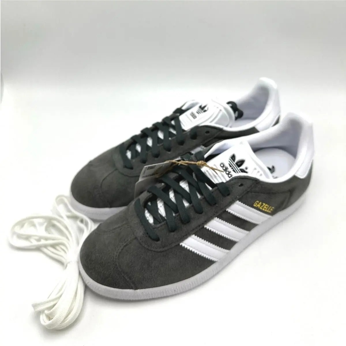 Adidas shoes - adidas Gazelle - Gazelle - BB5480 - SOLID GREY/WHITE/GOLD METALLIC 6