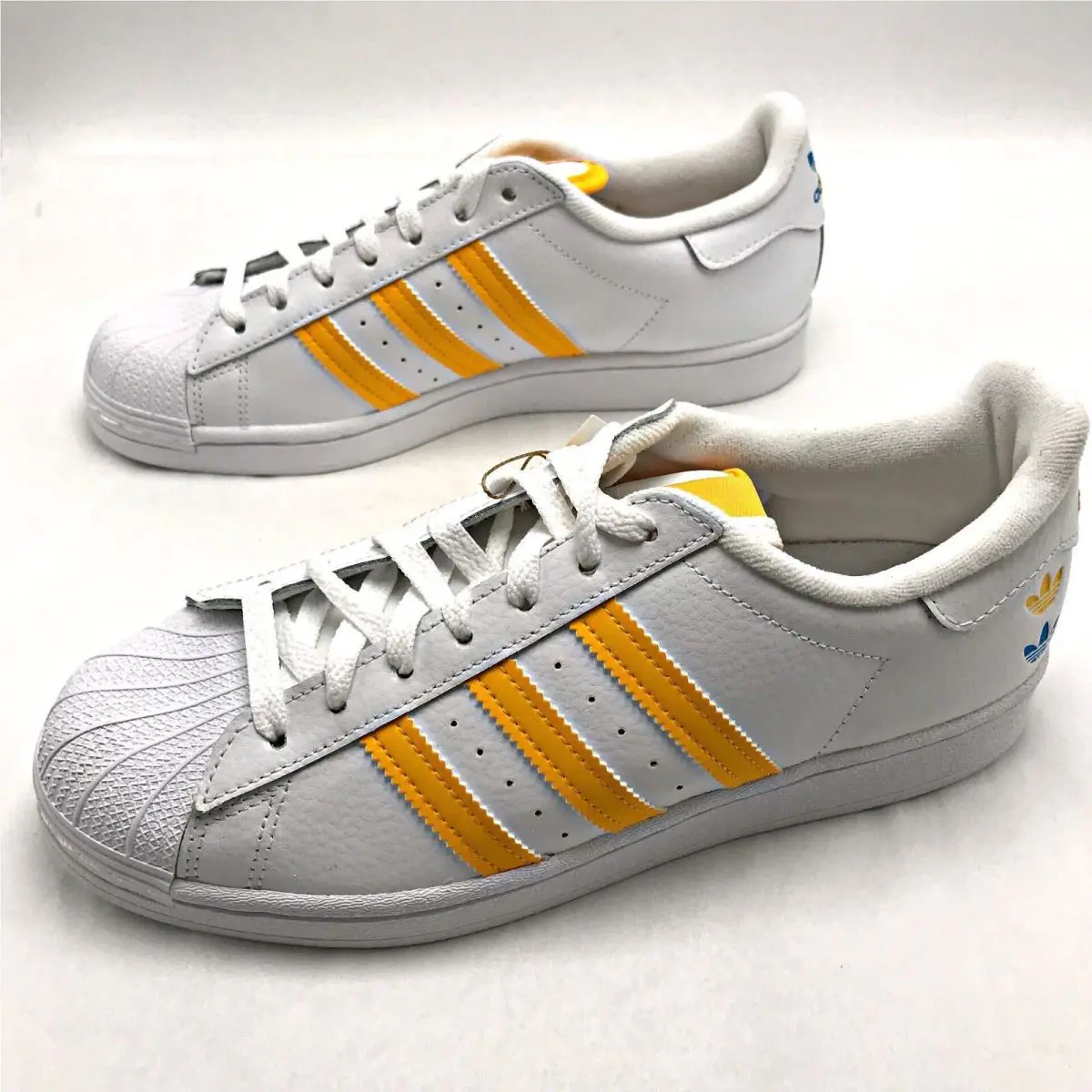 Adidas shoes - ADIDAS SUPERSTAR - SUPERSTAR - GZ4741 - White / Orange 1