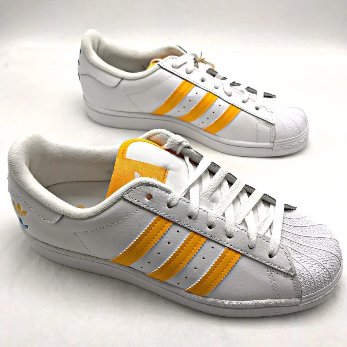 Adidas shoes - ADIDAS SUPERSTAR - SUPERSTAR - GZ4741 - White / Orange 2