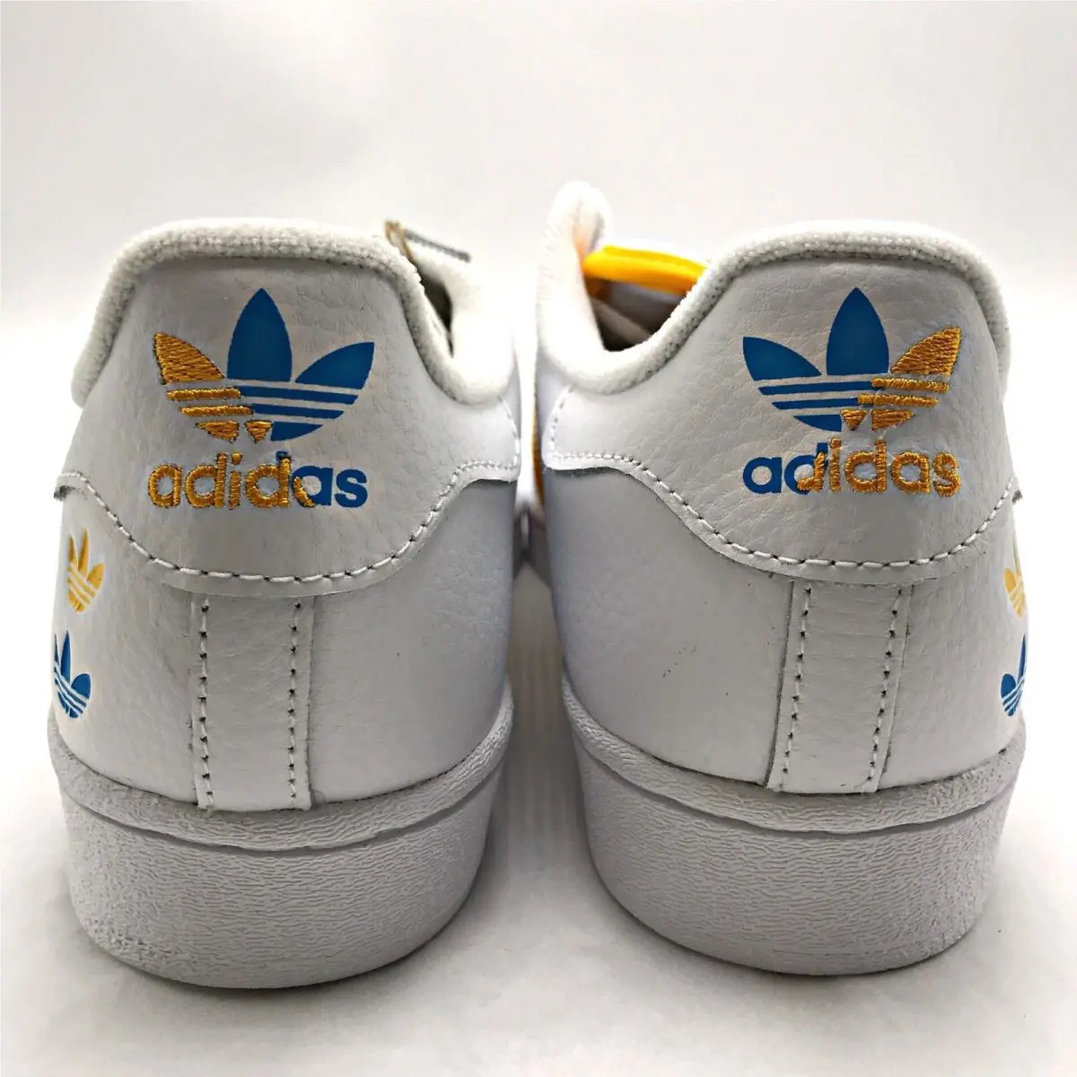 Adidas shoes - ADIDAS SUPERSTAR - SUPERSTAR - GZ4741 - White / Orange 5
