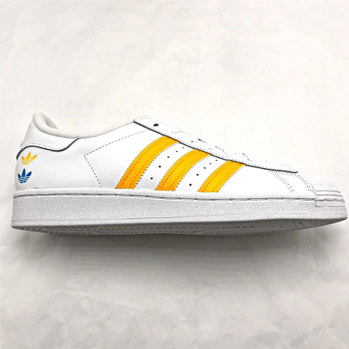 Adidas shoes - ADIDAS SUPERSTAR - SUPERSTAR - GZ4741 - White / Orange 7