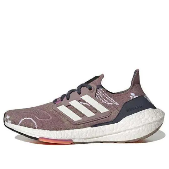 Wmns Adidas Ultraboost 22 `purple Chalky Brown` - Purple