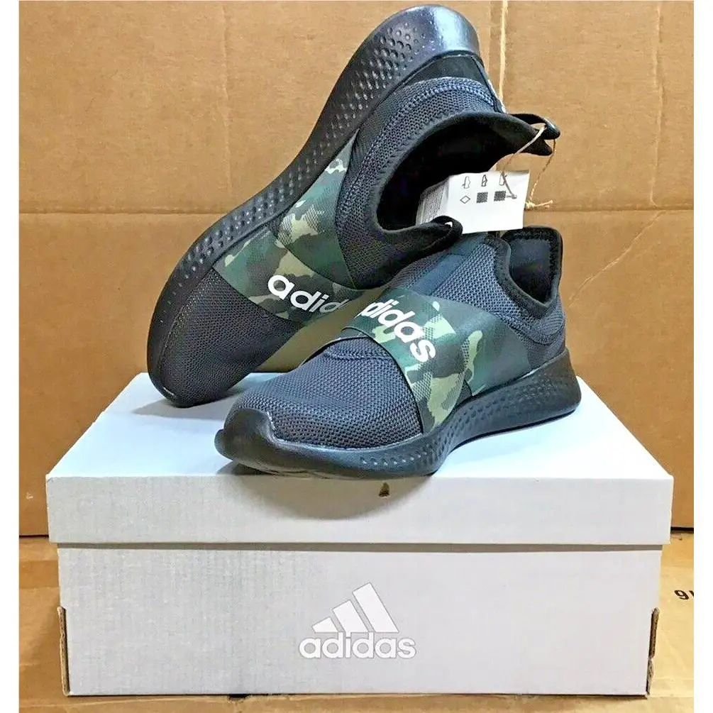 Adidas Women`s Puremotion Adapt Athletic Shoes Black/camo S4