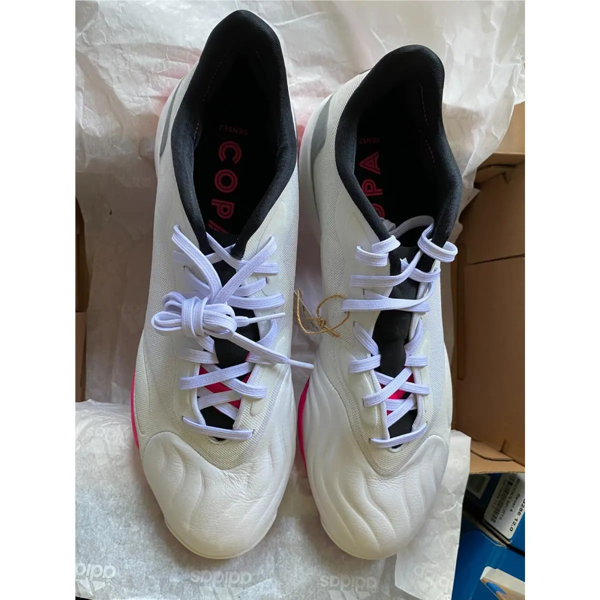 Adidas shoes - Adidas Copa Sense.1 Indoor Sala - FW6506 - White/Shock Pink 13