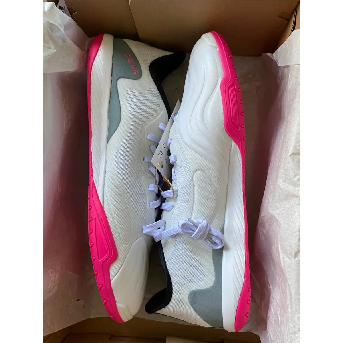 Adidas shoes - Adidas Copa Sense.1 Indoor Sala - FW6506 - White/Shock Pink 15