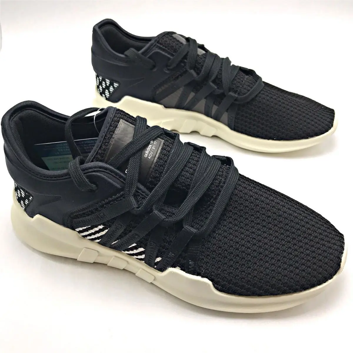 Adidas Originals Eqt Racing Adv Core Black Off White BY9798 Women`s Shoes 8.5/9