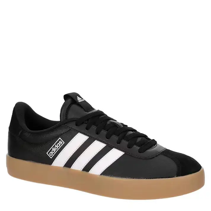 Adidas VL Court 3.0 Men Shoes Sneakers Casual Skate Trainer Low Top - Black