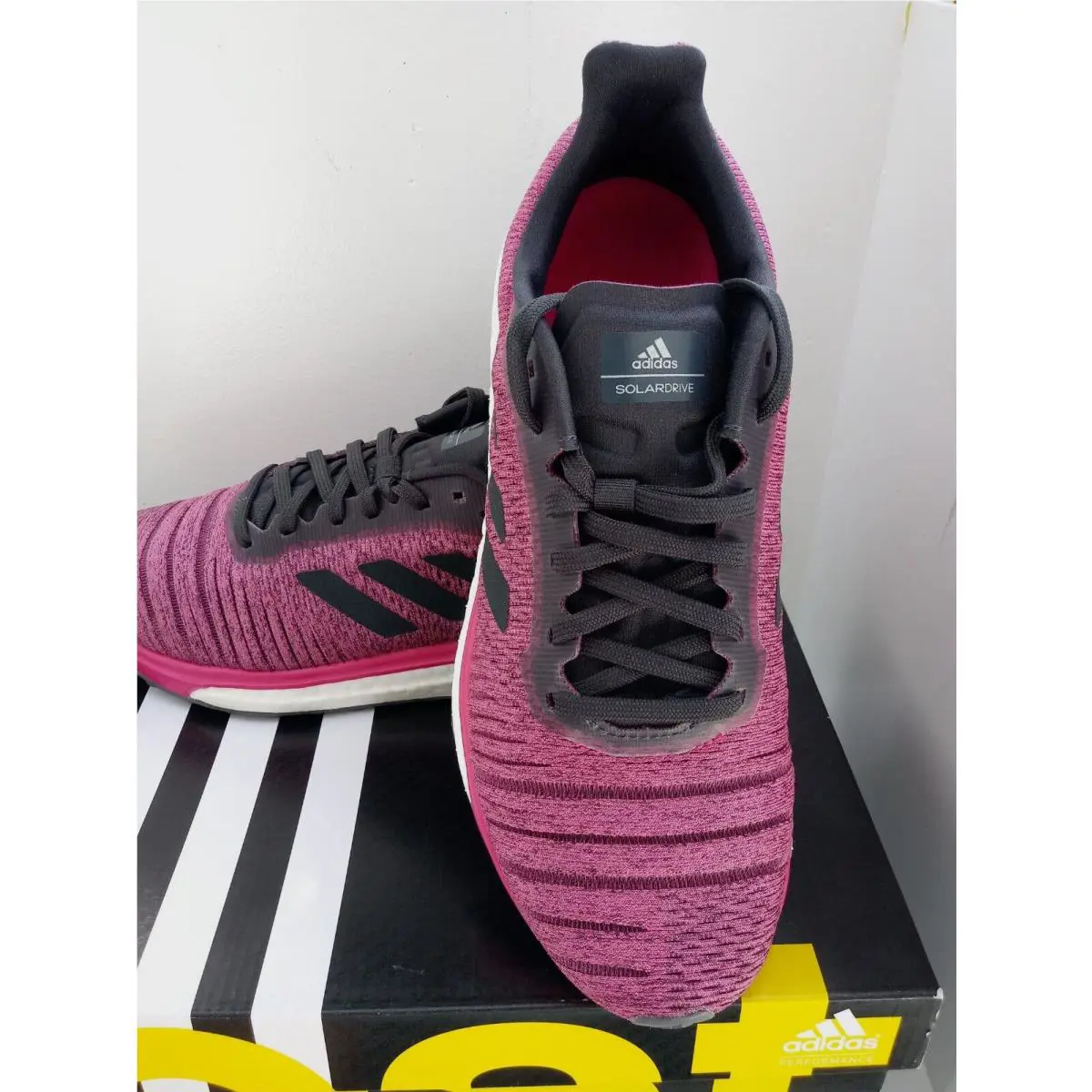 Adidas shoes - Solar Drive - Solar Drive - AQ0339 - MAGENTA/BLACK-WHITE 9