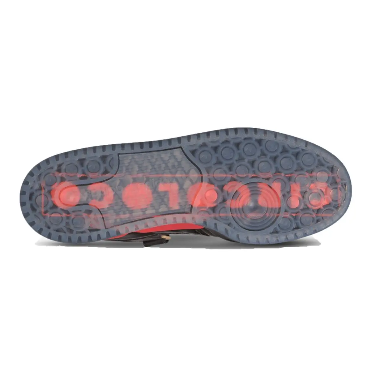 Adidas shoes - Forum Low x Circoloco - Forum Low Circoloco - HQ3618 - Core Black/Core Black/Vivid Red 3
