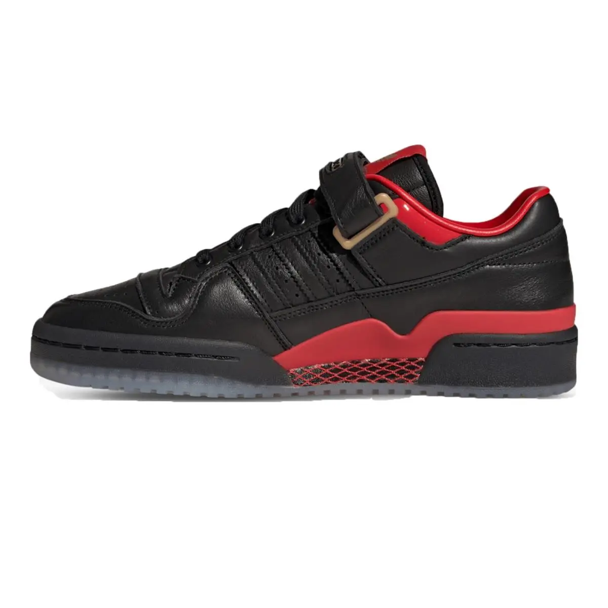 Adidas shoes - Forum Low x Circoloco - Forum Low Circoloco - HQ3618 - Core Black/Core Black/Vivid Red 4