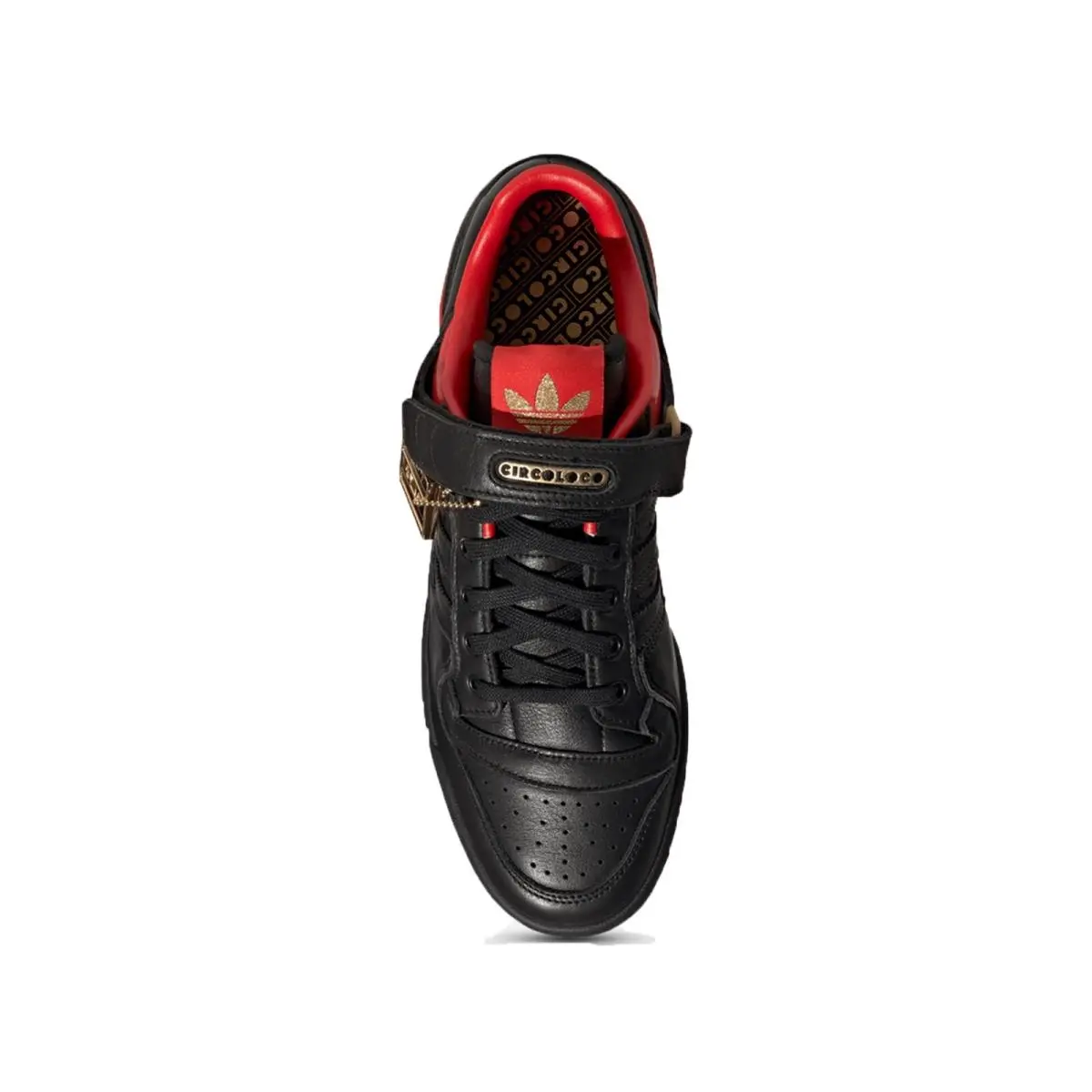 Adidas shoes - Forum Low x Circoloco - Forum Low Circoloco - HQ3618 - Core Black/Core Black/Vivid Red 5