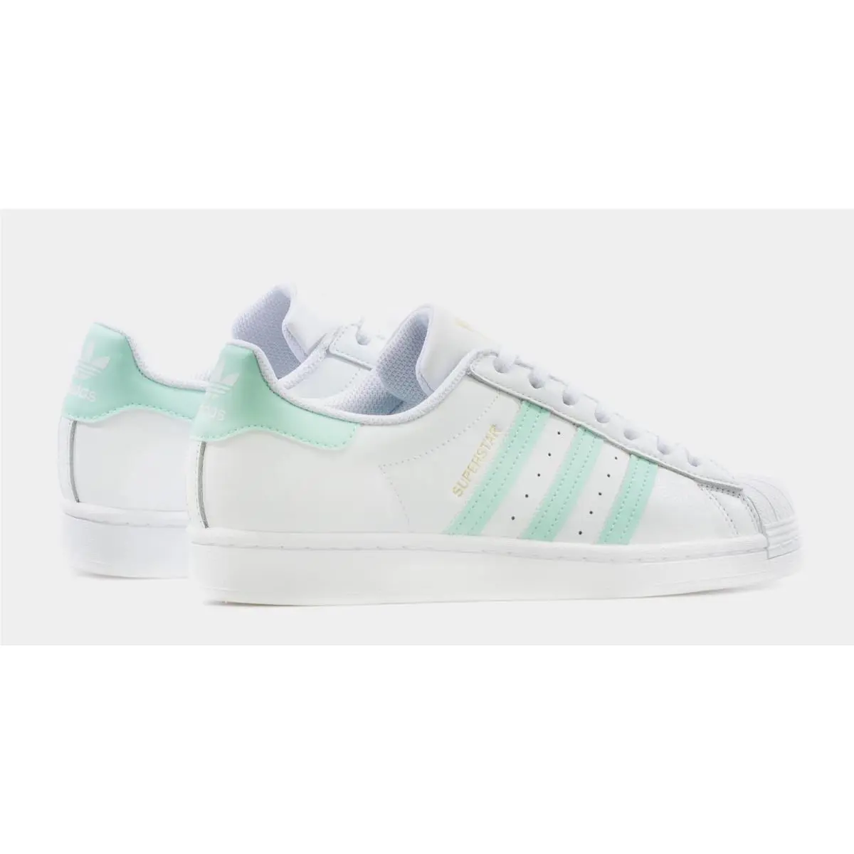 Adidas shoes - adidas Superstar - Superstar - GX2538 - Cloud White/Clear Mint/Gold Metallic 4