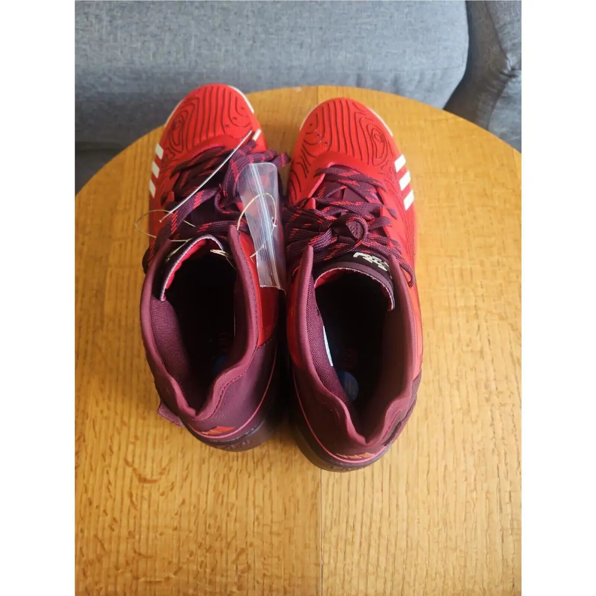 Adidas shoes - adidas D.O.N. Issue 4 - Issue - HR0725 - Red, White 5