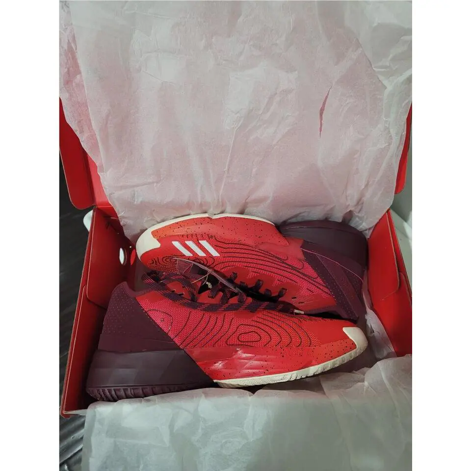 Adidas shoes - adidas D.O.N. Issue 4 - Issue - HR0725 - Red, White 7