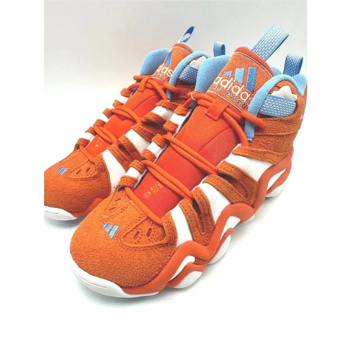 Adidas shoes Crazy - TEAM ORANGE/CLOUD WHITE/TEAM LIGHT BLUE 5