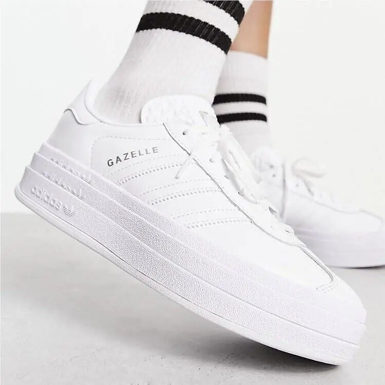 Adidas shoes - adidas Originals Gazelle - Originals Gazelle - Adidas Originals Gazelle Bold - White 9