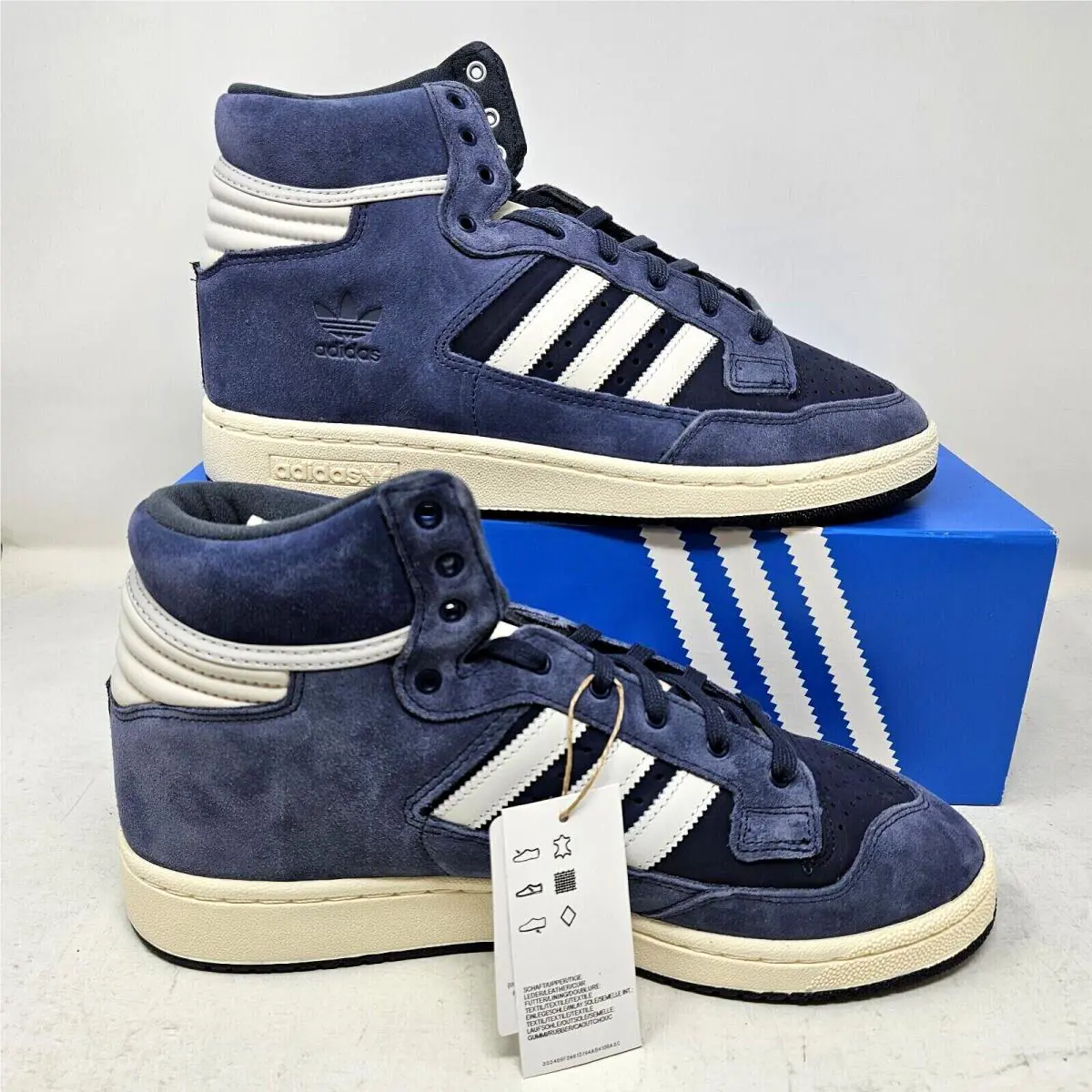 Adidas shoes - Adidas Centennial 85 High Top Suede - FZ5992 - Shadow Navy 0
