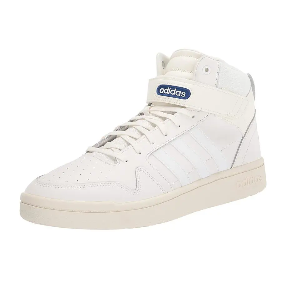 Adidas Postmove Mid Men Leather Sneakers - WHITE/WHITE/WONDER WHITE