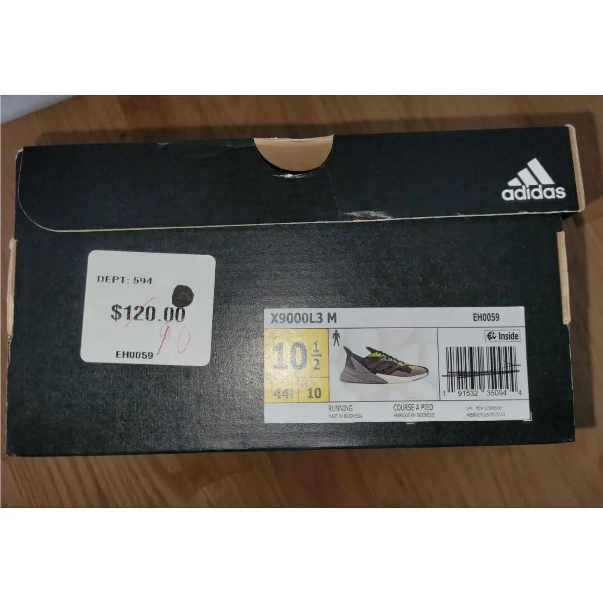 Adidas shoes - adidas X9000L3 Running Shoes - Running Shoes - Black/Night Metallic Gray 1