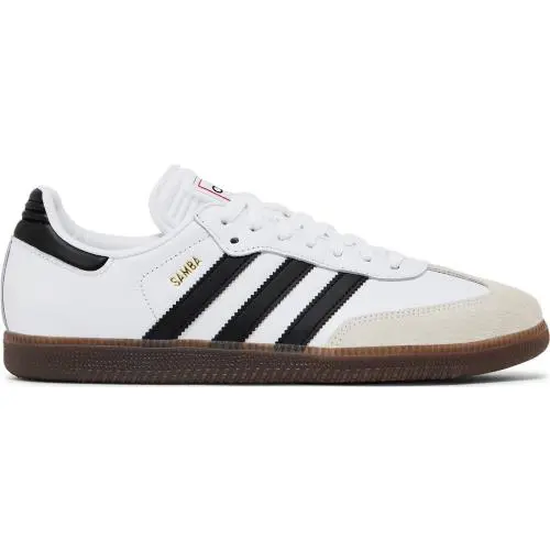 IH6001 Mens Adidas Samba Indoor `cloud White Core Black Vivid Red` - Cloud White/Core Black/Vivid Red
