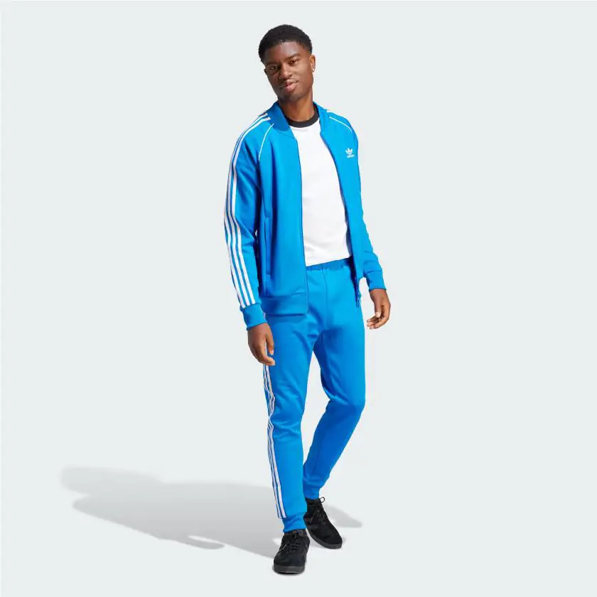 Adidas clothing - Blue Bird / White 12