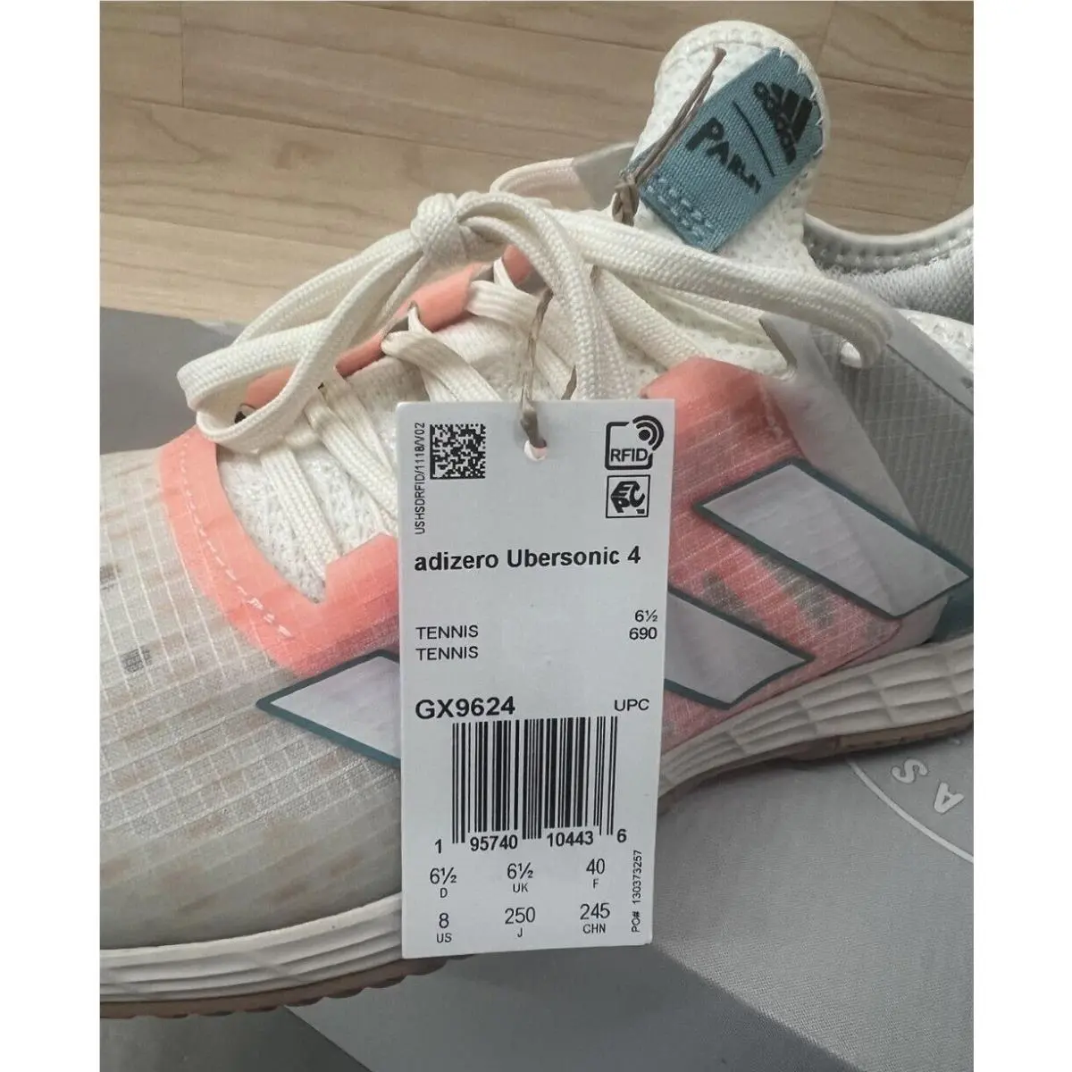 Adidas shoes - adidas Adizero Ubersonic 4 - Adizero Ubersonic - GX9624 - White 6