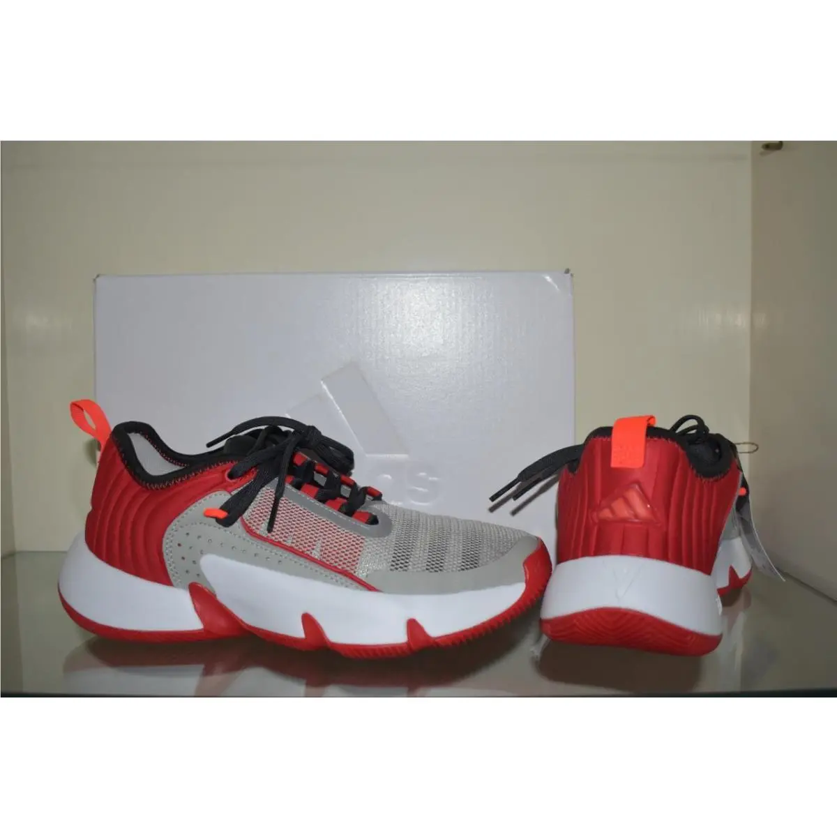 Adidas shoes - adidas Trae Unlimited - Trae Unlimited - IG0703 - Red 4