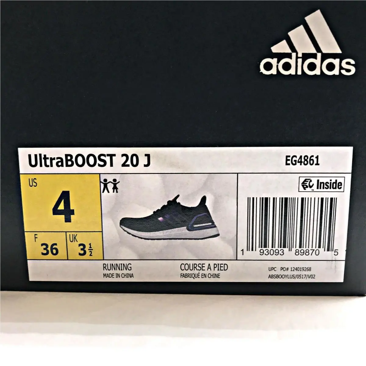 Adidas shoes - adidas UltraBoost 20 - UltraBoost - EG4861 - Black 5