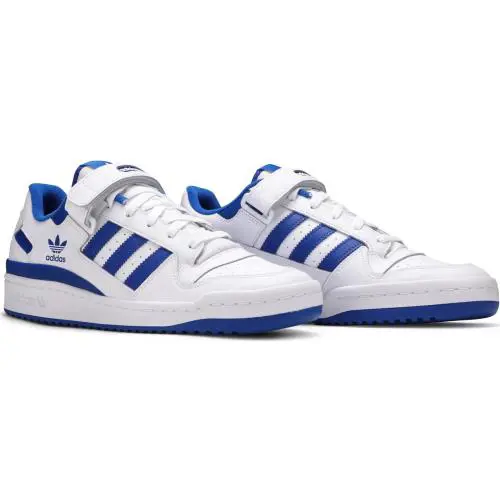 Adidas shoes - Cloud White/Cloud White/Royal Blue 5
