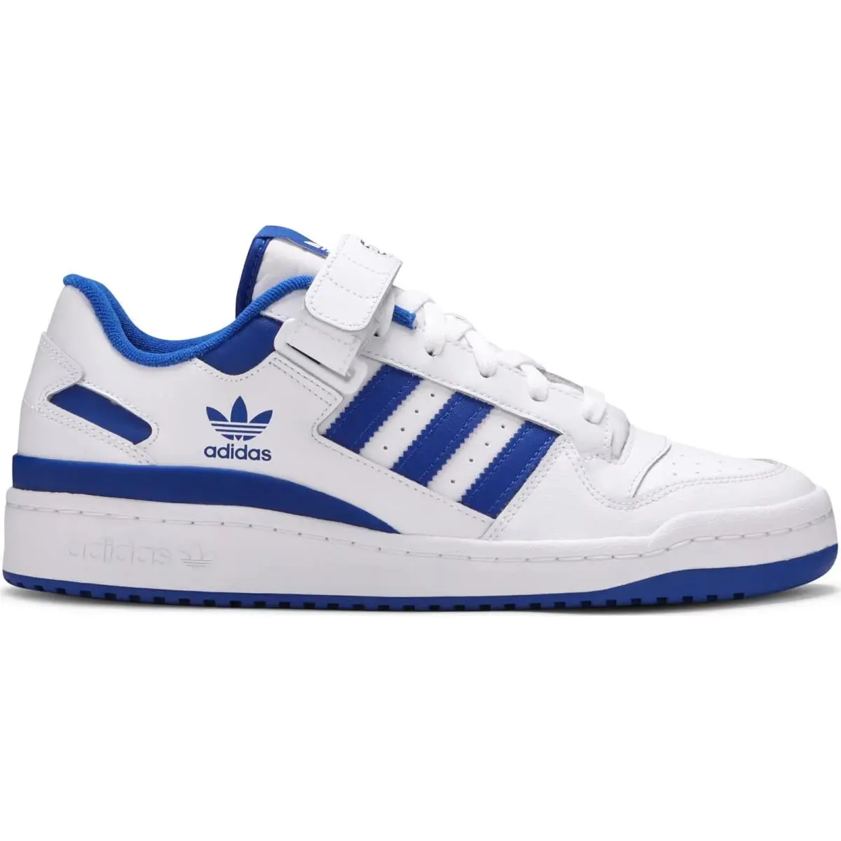 Adidas shoes - Cloud White/Cloud White/Royal Blue 4