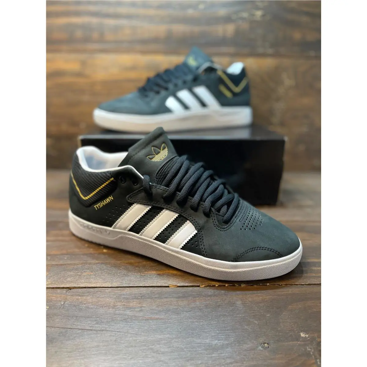 Adidas shoes - adidas Tyshawn - Tyshawn - HQ2011 - Black 8