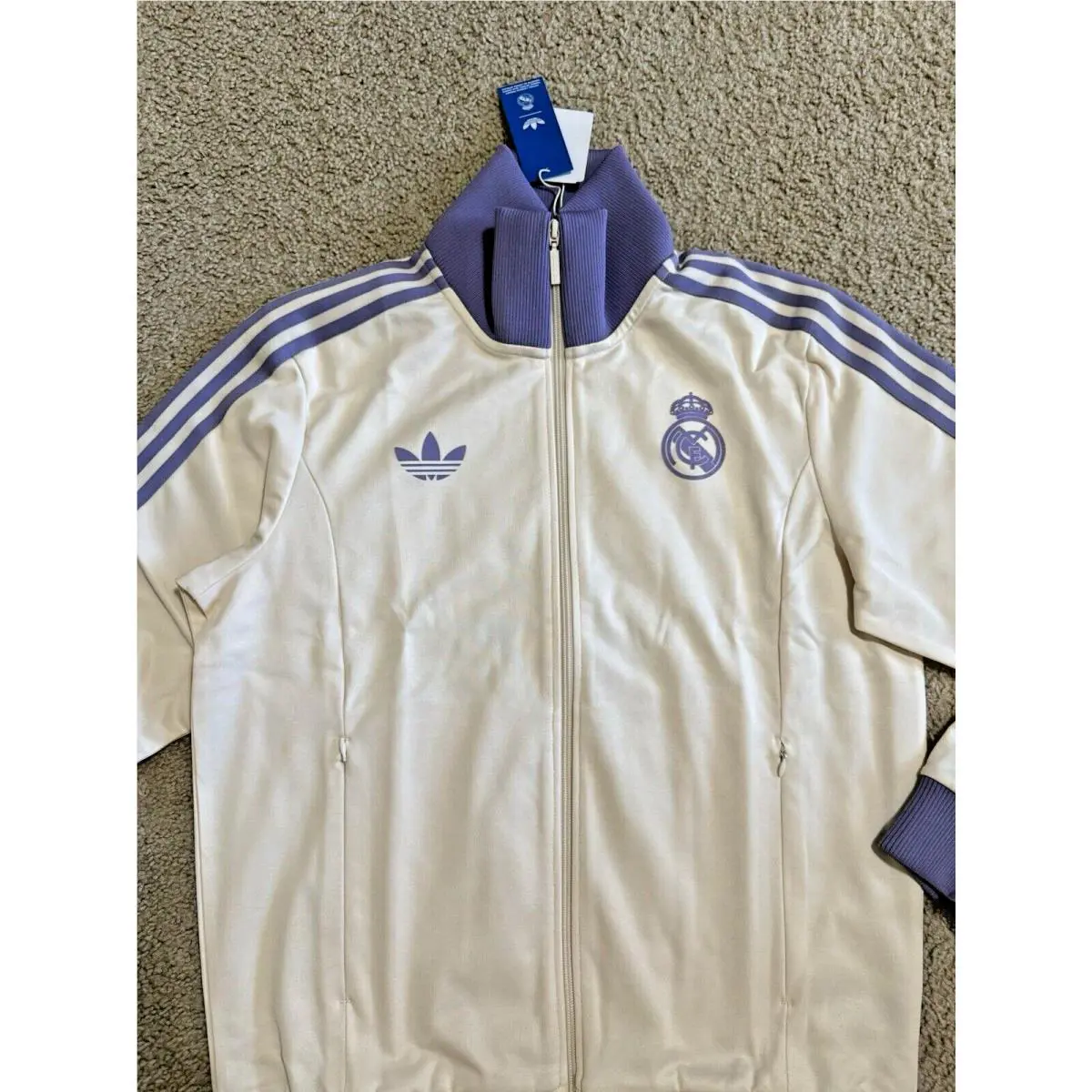 Adidas clothing - Purple/Tan/White 1