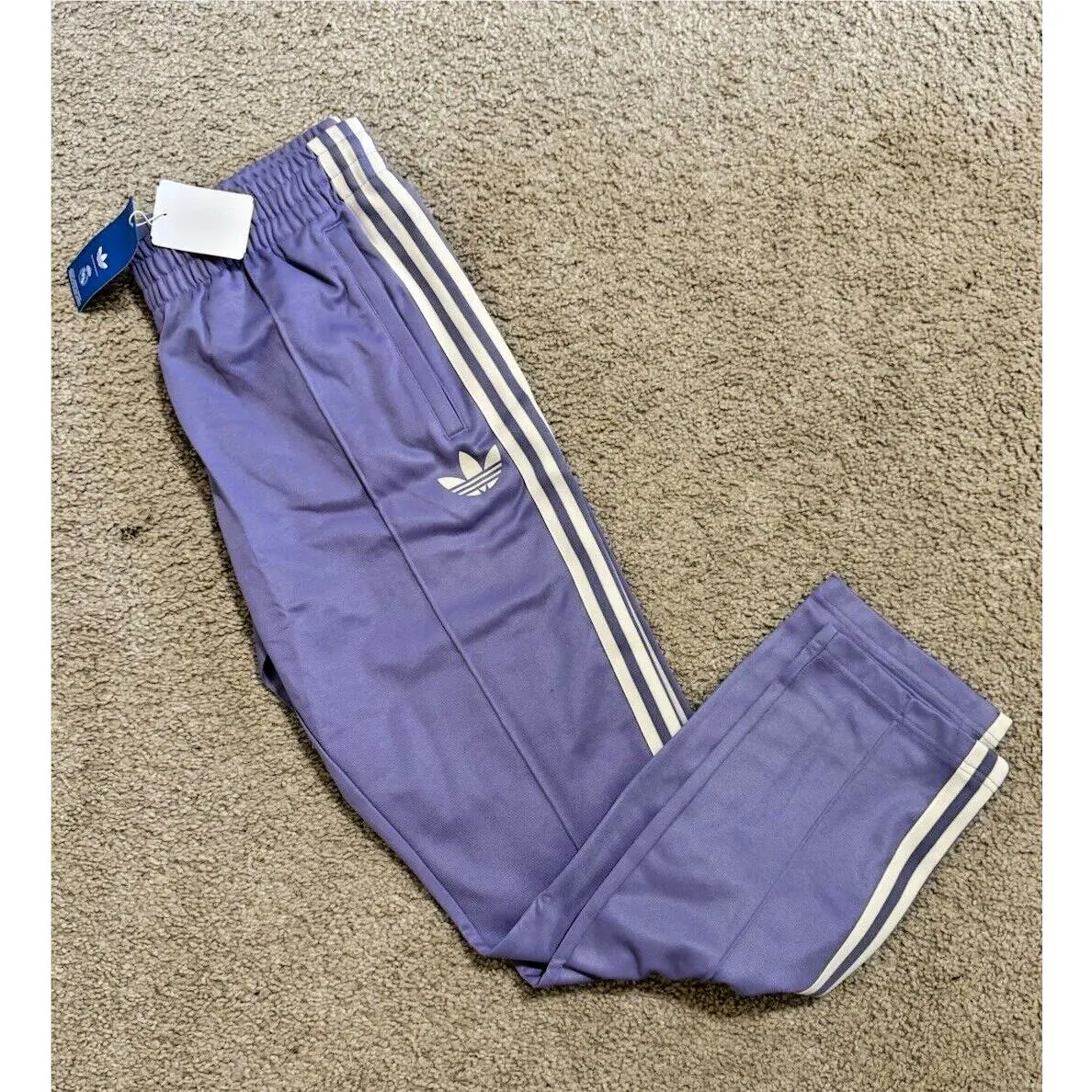 Adidas clothing - Purple/Tan/White 5