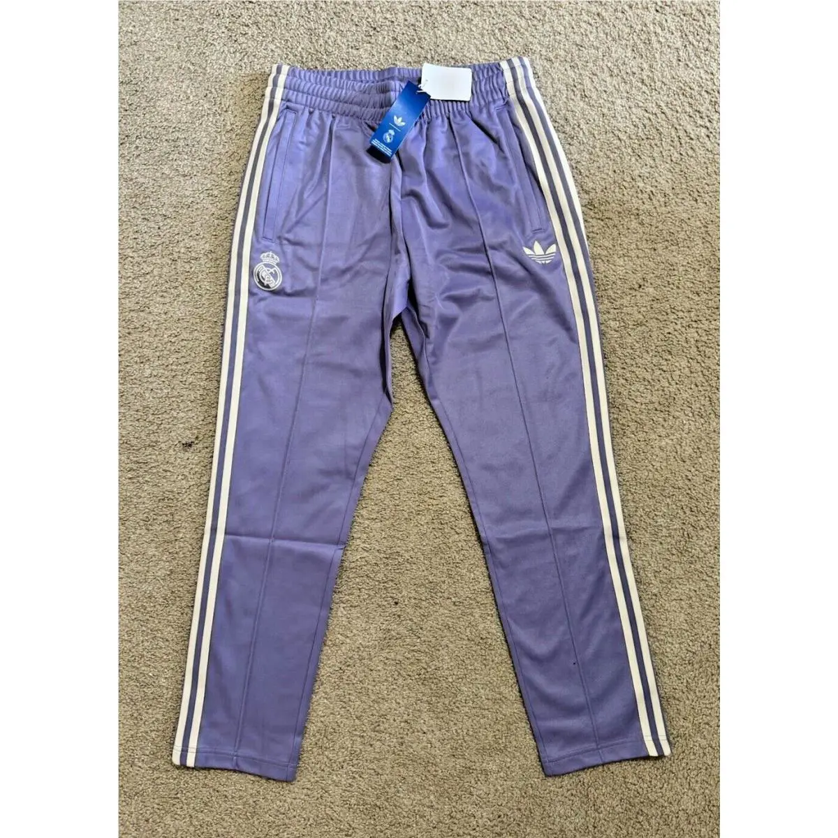 Adidas clothing  - Purple/Tan/White 23