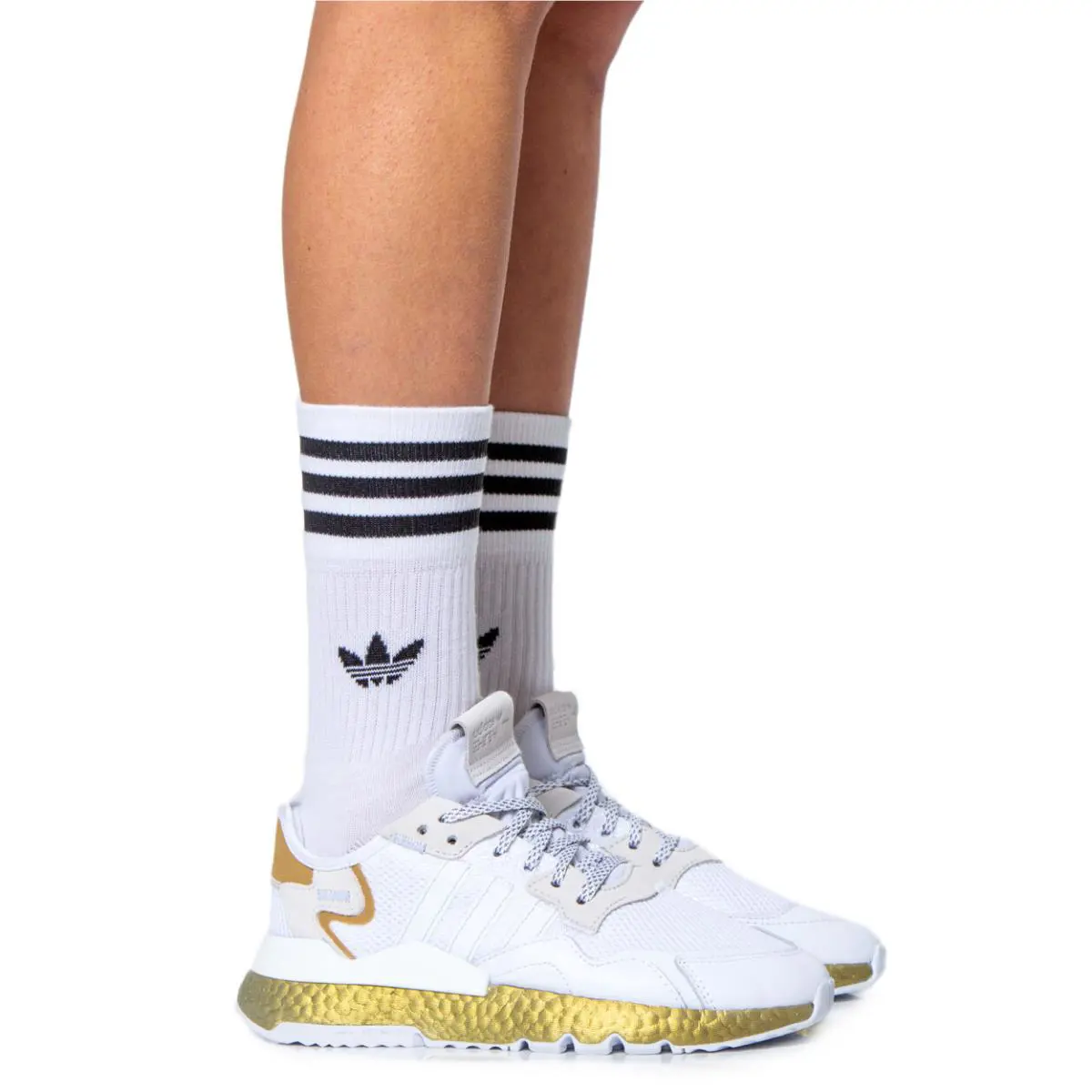 Adidas shoes - ADIDAS NITE JOGGER - NITE JOGGER - FV4138 - CLOUD WHITE / PERIWINKLE / GOLD METALLIC 1