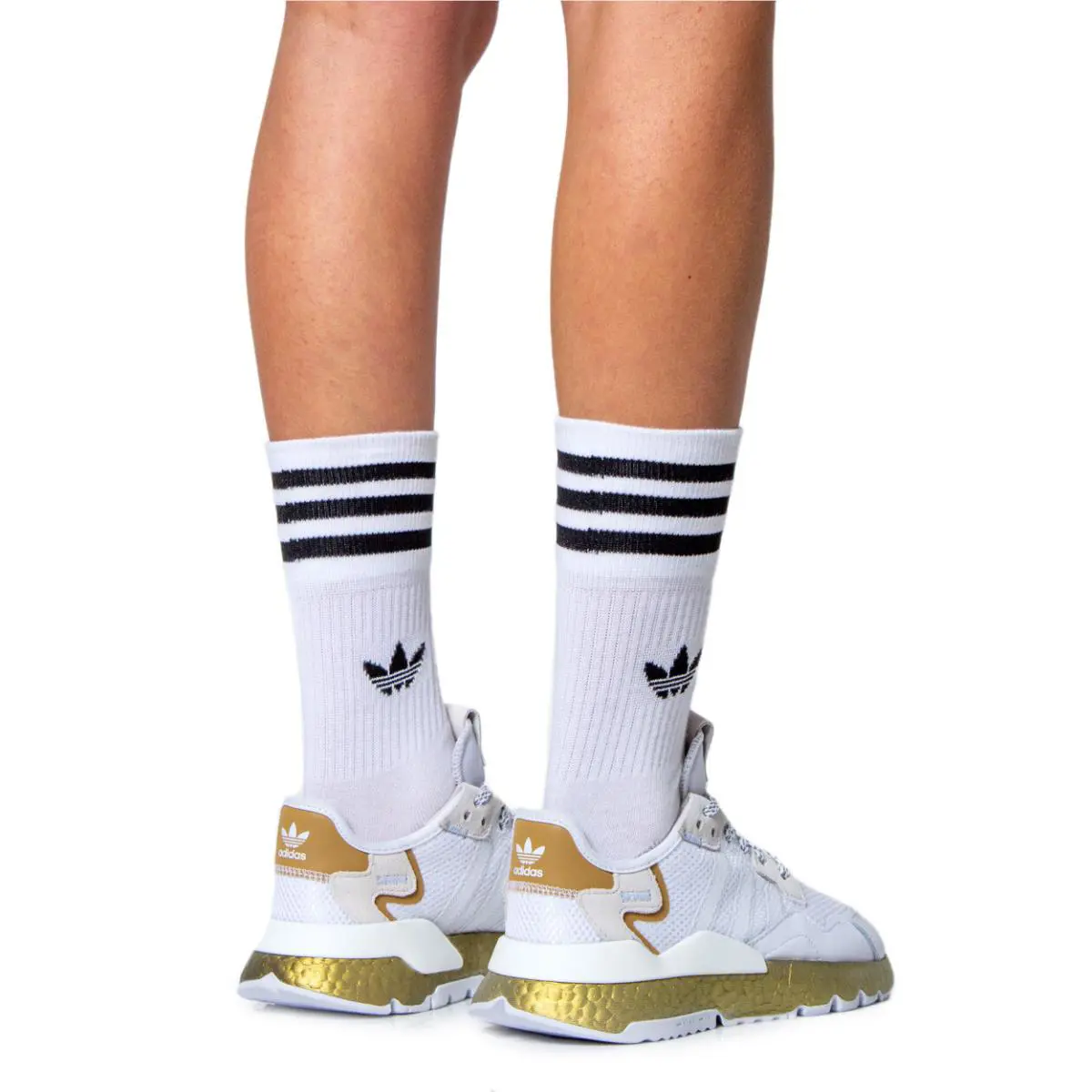 Adidas shoes - ADIDAS NITE JOGGER - NITE JOGGER - FV4138 - CLOUD WHITE / PERIWINKLE / GOLD METALLIC 2