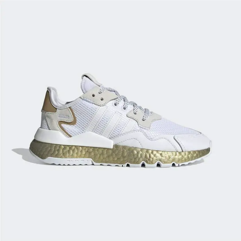 Adidas shoes - ADIDAS NITE JOGGER - NITE JOGGER - FV4138 - CLOUD WHITE / PERIWINKLE / GOLD METALLIC 15
