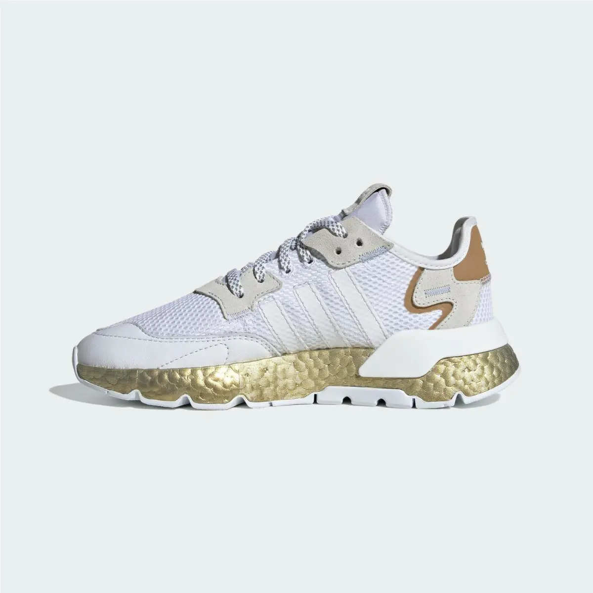 Adidas shoes - ADIDAS NITE JOGGER - NITE JOGGER - FV4138 - CLOUD WHITE / PERIWINKLE / GOLD METALLIC 16