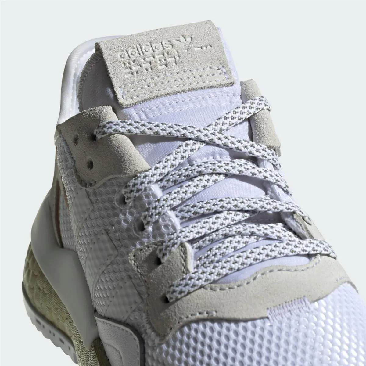 Adidas shoes - ADIDAS NITE JOGGER - NITE JOGGER - FV4138 - CLOUD WHITE / PERIWINKLE / GOLD METALLIC 19